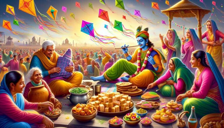 Makar Sankranti Celebrations at ISKCON