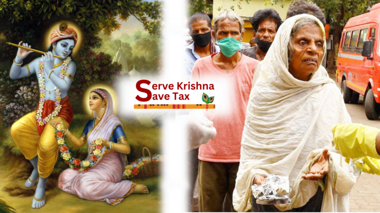 Tax Saving Through ISKCON Donations