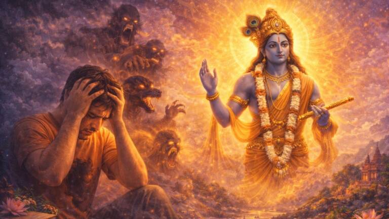 Bhagavad Gita Explains Anxiety